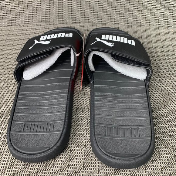 Puma cool cat V Mens Size 12 Black Slide Sandals - Picture 5 of 5